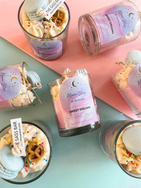 The Sass Bar Sweet Dreams Dessert Candle